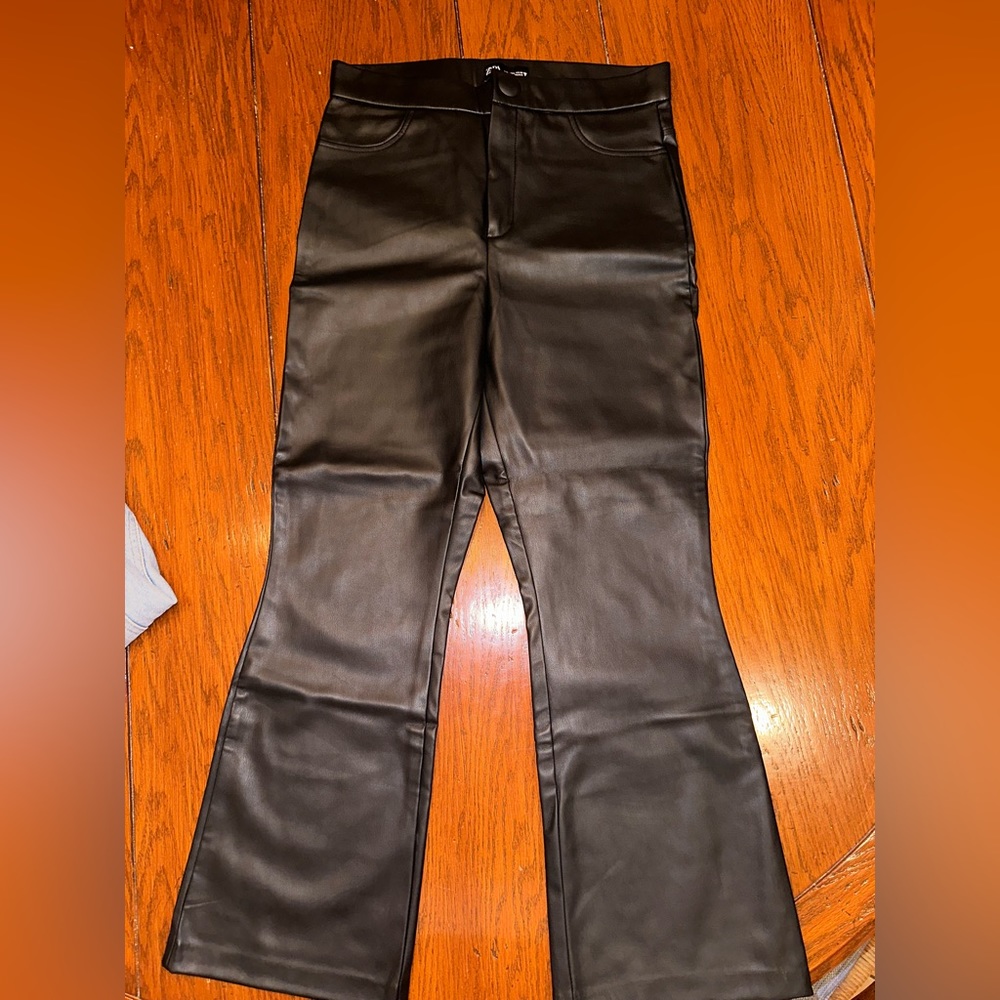 Zara Faux Leather Pants